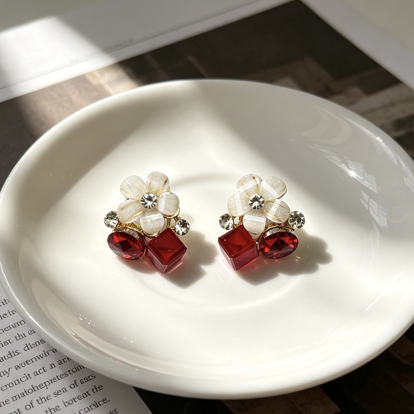 Diamond earrings