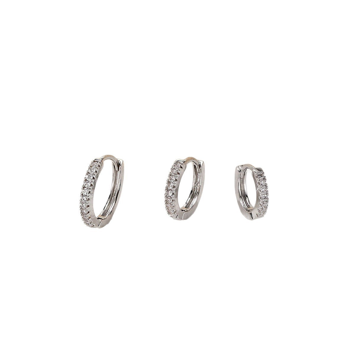 diamond earrings set
