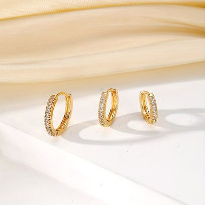 diamond earrings set