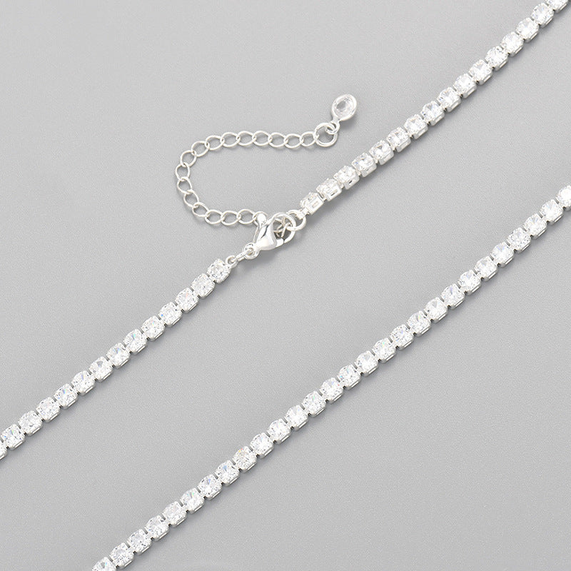 Diamond Geometric Necklace