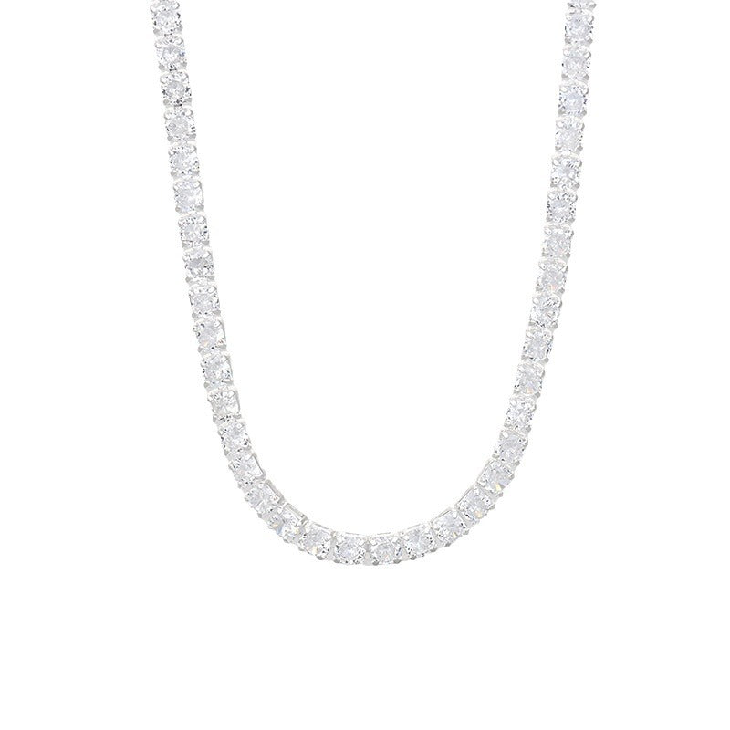 Diamond Geometric Necklace