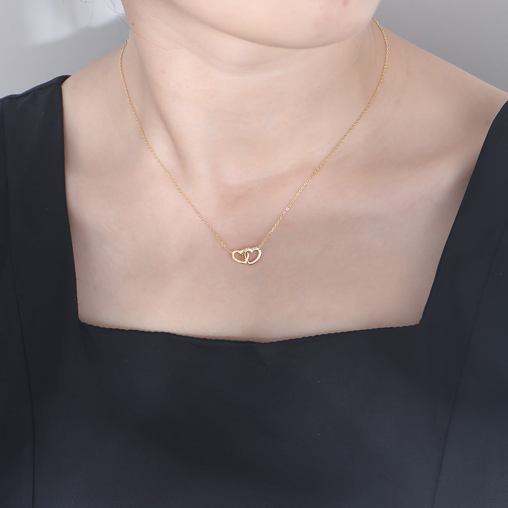 Diamond Heart Pendant Necklace