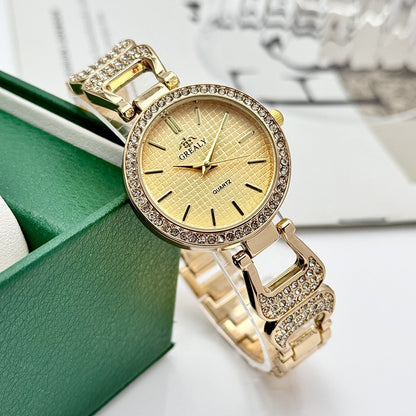 Diamond Horseshoe Buckle Quartz Women's Watch