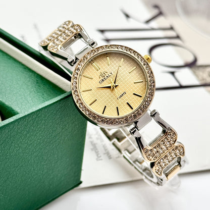 Diamond Horseshoe Buckle Quartz Women's Watch