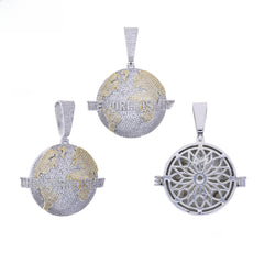Silver base color plus gold two-tone