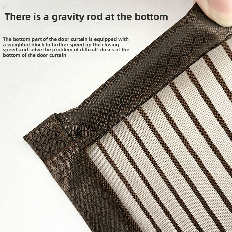 Diamond mesh mosquito-proof curtain
