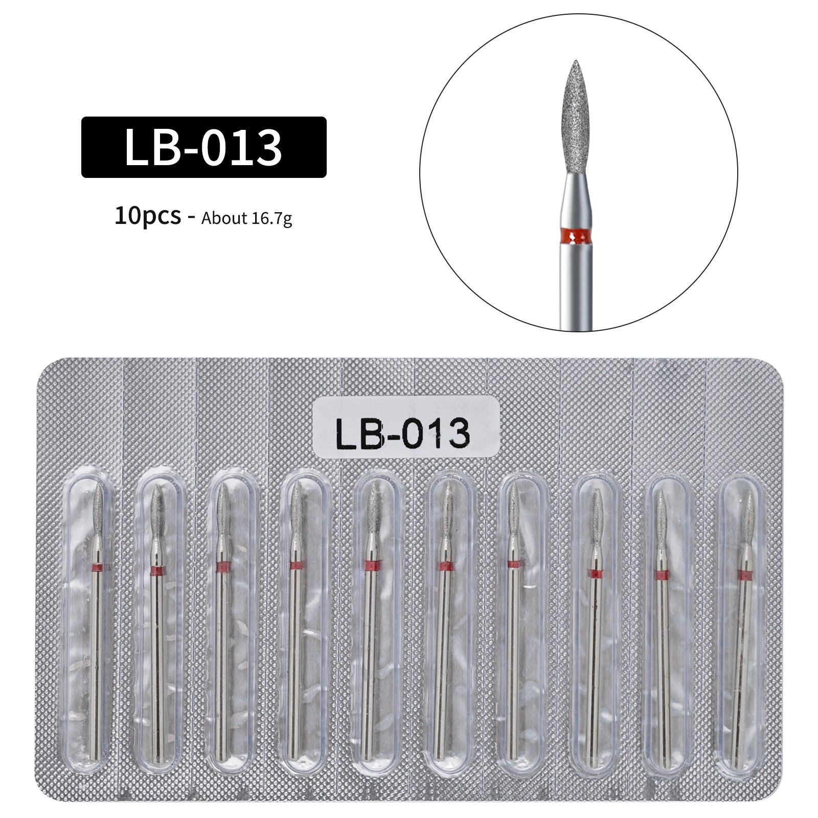 Diamond Nail Grinding Heads Set