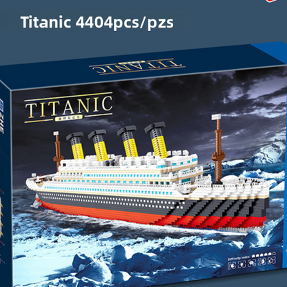 Diamond Particles Architectural Building Blocks Set