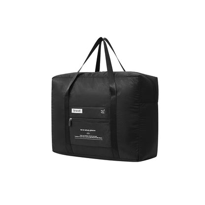Diamond Pattern Foldable Travel Duffel Bag
