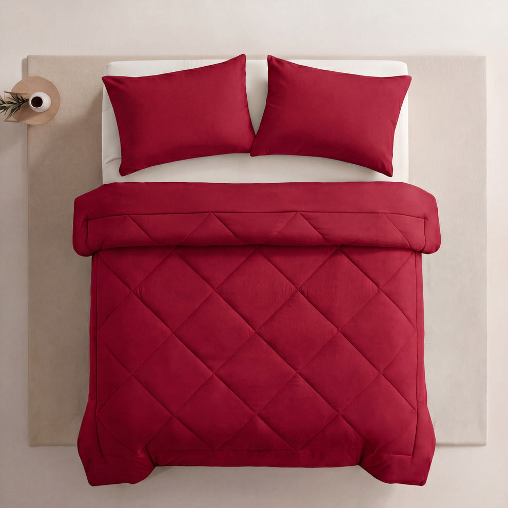 Diamond Quilt Bedding Set