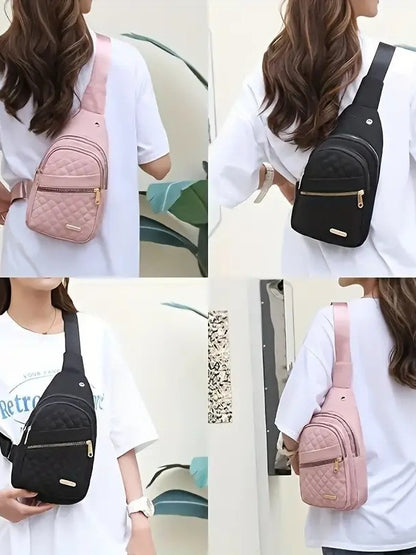 Diamond Quilted Crossbody Bag