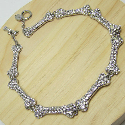 Diamond Saturn Necklace