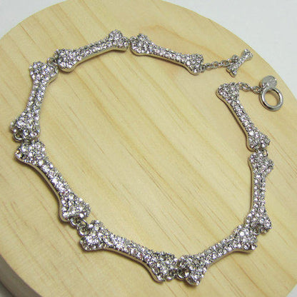 Diamond Saturn Necklace