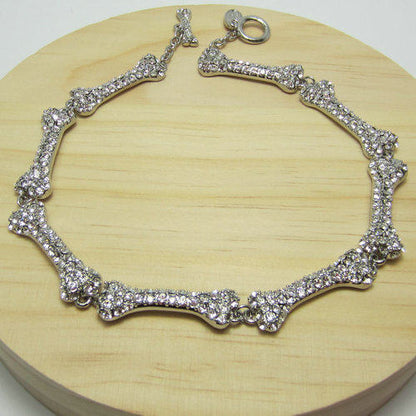 Diamond Saturn Necklace