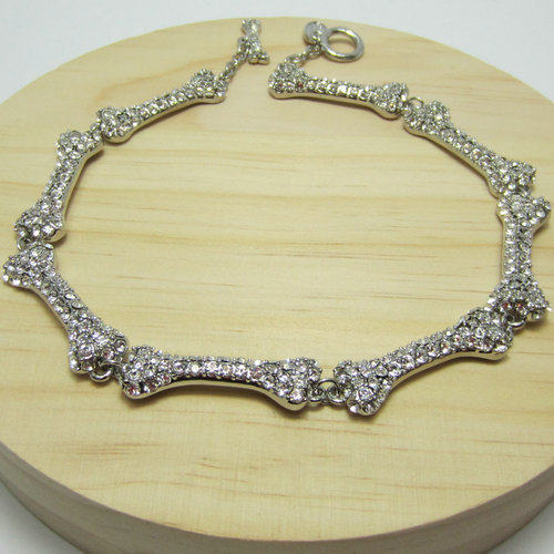 Diamond Saturn Necklace
