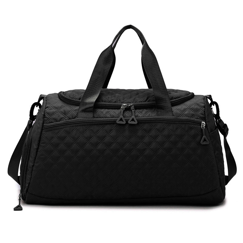 Diamond-shaped large-capacity fitness bag for exercise