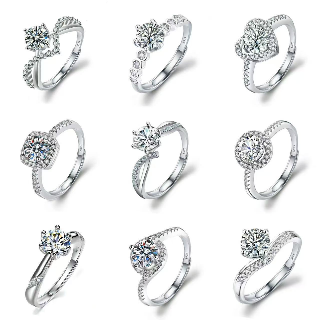 Diamond Simulant Ring