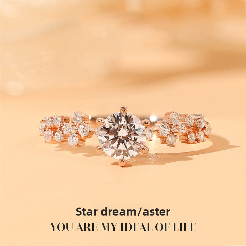 Diamond Simulant Ring