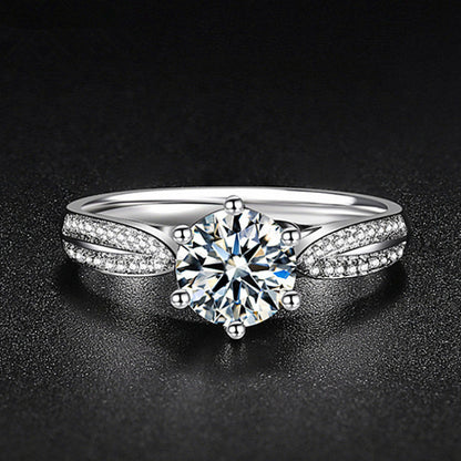 Diamond Simulant Ring