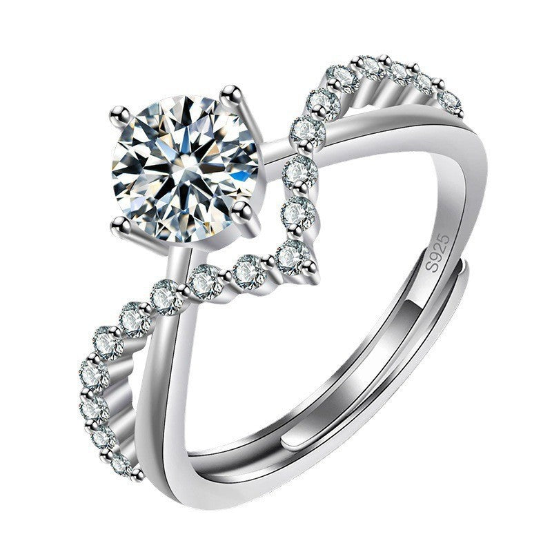 Diamond Simulant Ring
