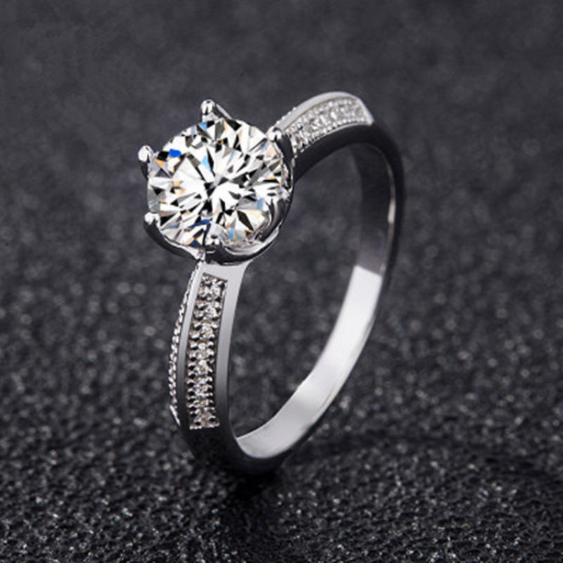 Diamond Simulant Ring