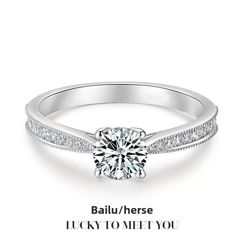 Diamond Simulant Ring