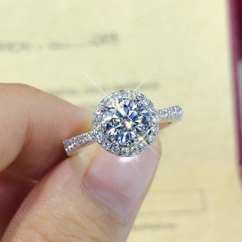 Diamond Simulant Ring