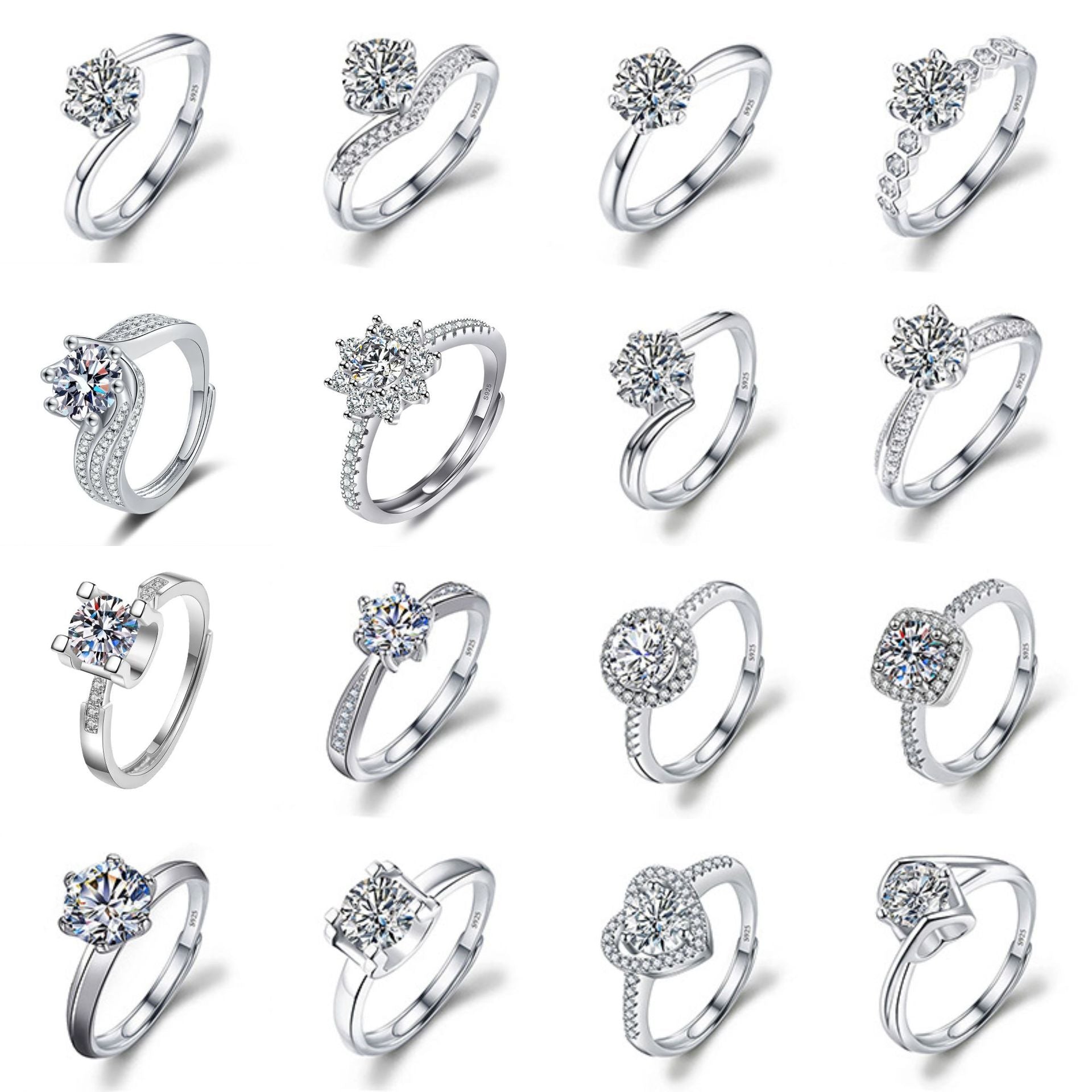 Diamond Simulant Ring