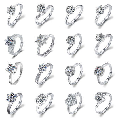 Diamond Simulant Ring