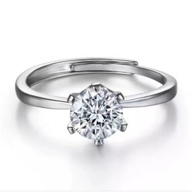 Diamond Simulant Ring