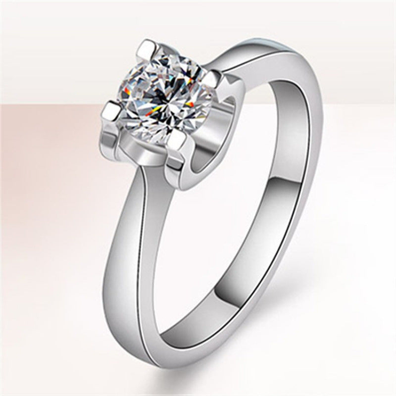 Diamond Simulant Ring