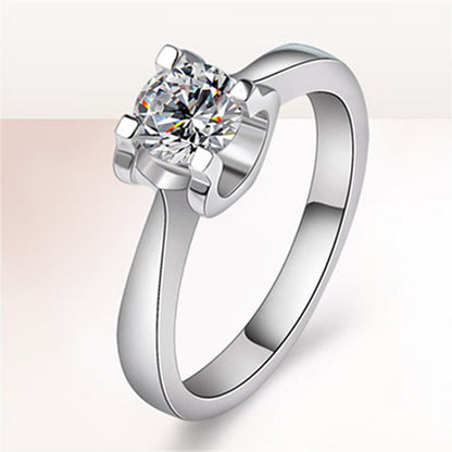 Diamond Simulant Ring