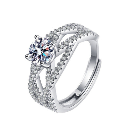 Diamond Simulant Ring