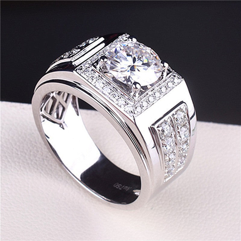 Diamond Simulant Ring