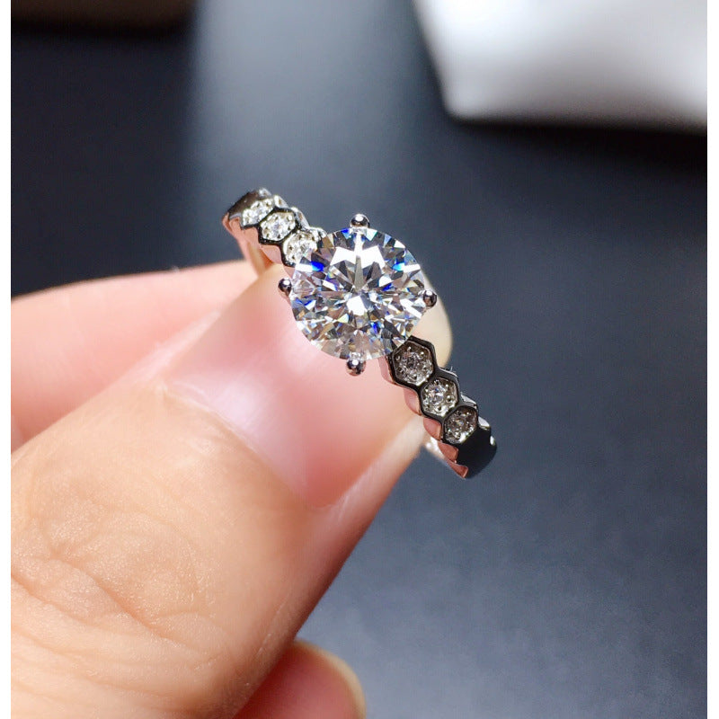 Diamond Simulant Ring