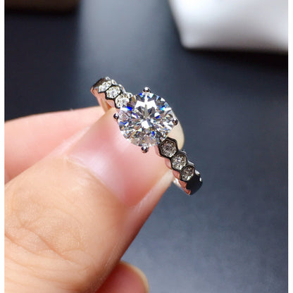 Diamond Simulant Ring