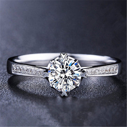 Diamond Simulant Ring