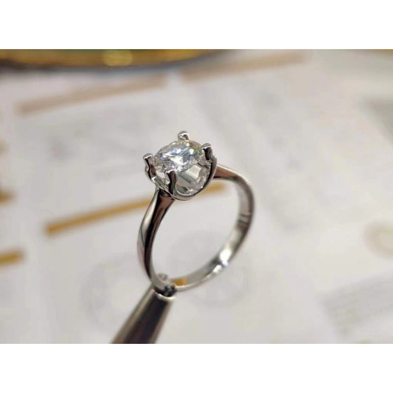 Diamond Simulant Ring