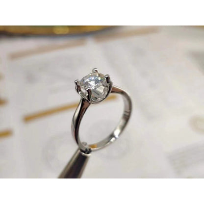 Diamond Simulant Ring