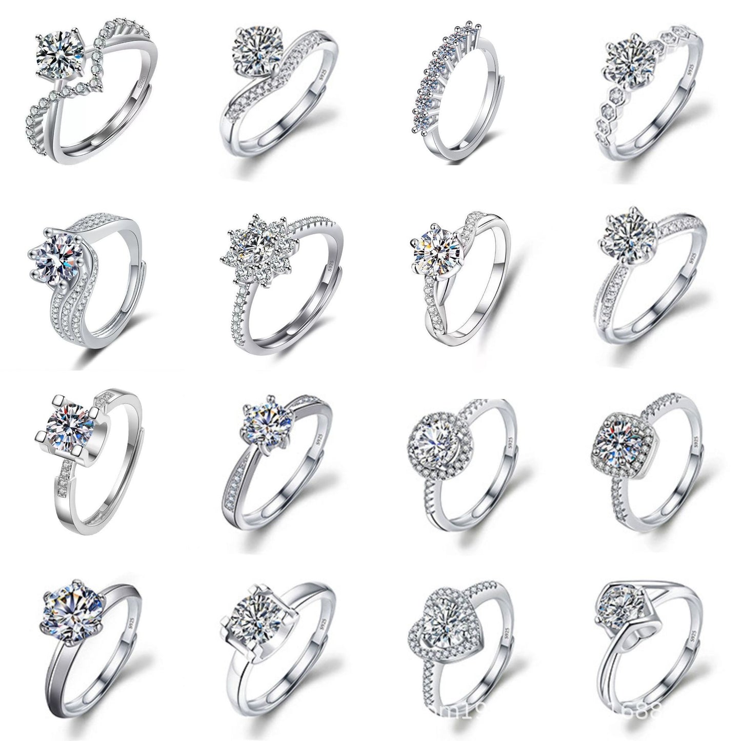 Diamond Simulant Ring
