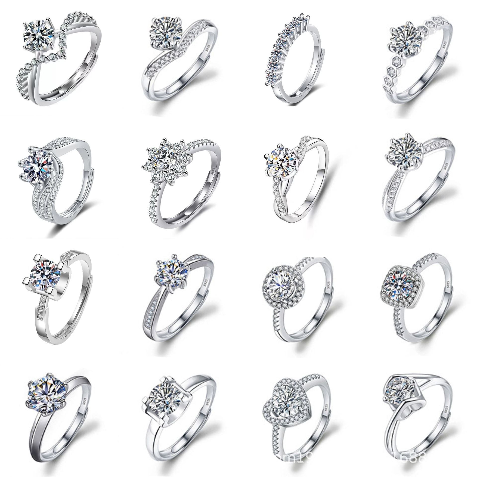 Diamond Simulant Ring
