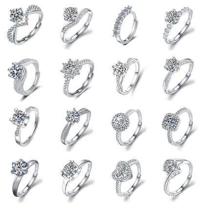 Diamond Simulant Ring