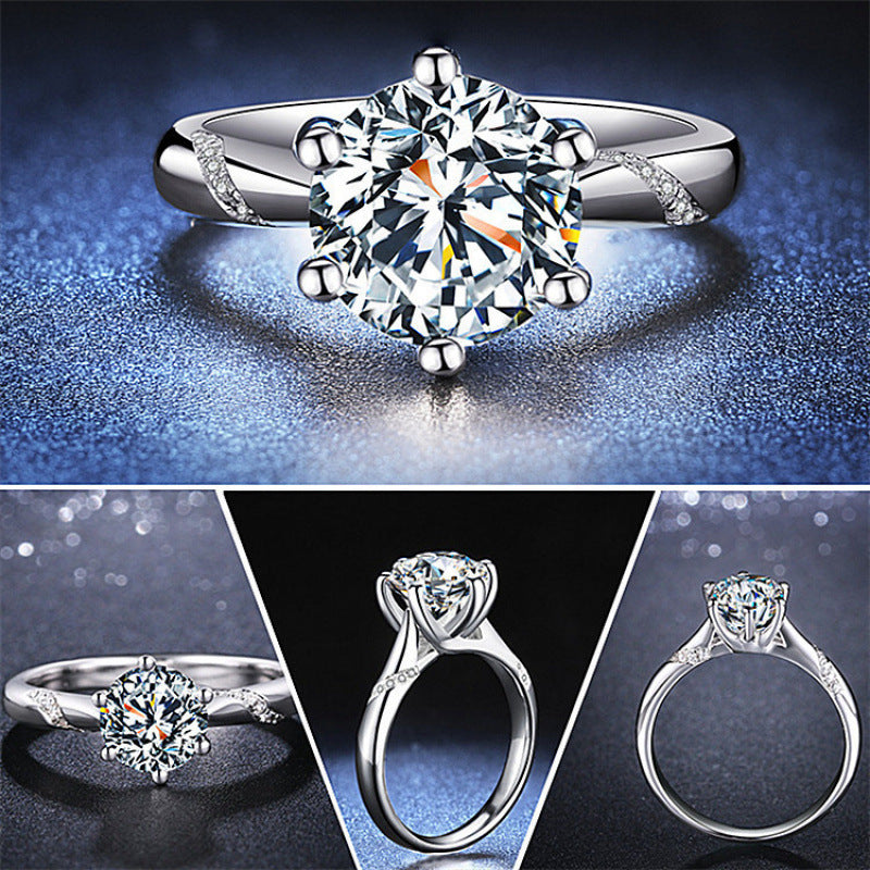 Diamond Simulant Ring