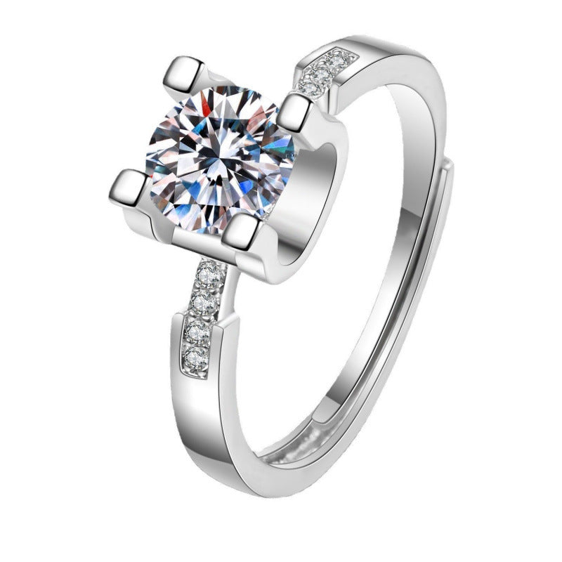 Diamond Simulant Ring