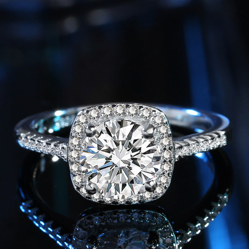 Diamond Simulant Ring