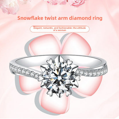 Diamond Simulant Ring