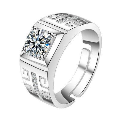 Diamond Simulant Ring