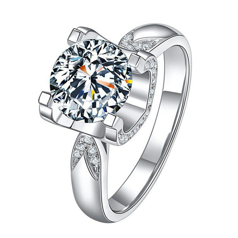 Diamond Simulant Ring