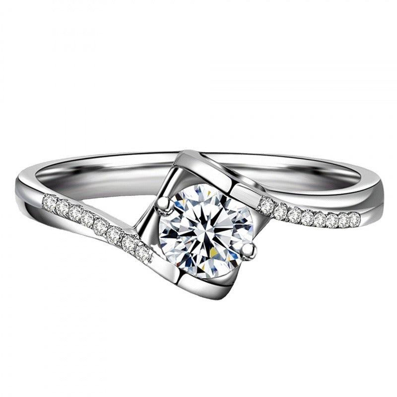 Diamond Simulant Ring