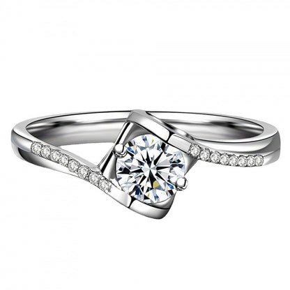 Diamond Simulant Ring